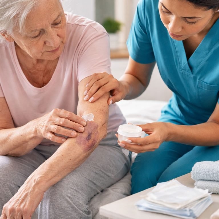 Como-prevenir-lesões-na-pele-do-idoso-depois-dos-80-anos